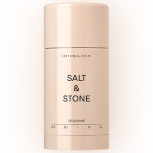 BNIB Salt & Stone Saffron & Cedar Extra-Strength Aluminum-Free Deodorant